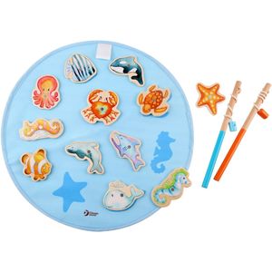 Play Extensions Manipulative Materials: Magnetic Fishing Game Tin Box - Classic World