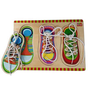 Shoe Lacing Puzzle - Fun Factory