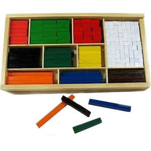Cuisenaire Rods wooden - Fun Factory
