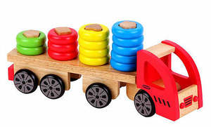 Interactive Open Ended: Sort N Stack Truck - Discoveroo