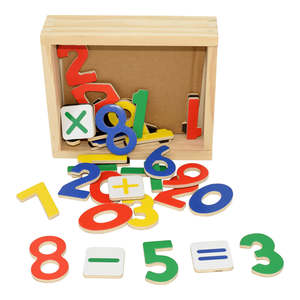 Numbers - wooden magnetic - Fun Factory