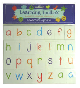 Magnetic Alphabet Lowercase 56pc - Learning Toolbox