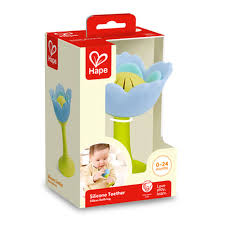 Flower Teether Blue - Hape