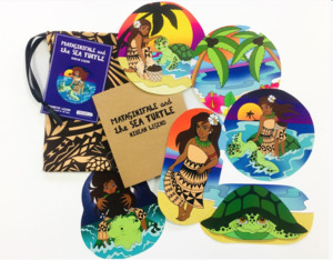 Magnetic Stories Sets: Mataginifale and the Sea Turtle Nuiean - Magnetic Story - Teacher Talk
