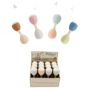 Maraca Wooden Double-Ended