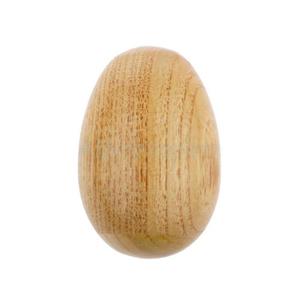 Natural Wooden Egg Maraca (single)