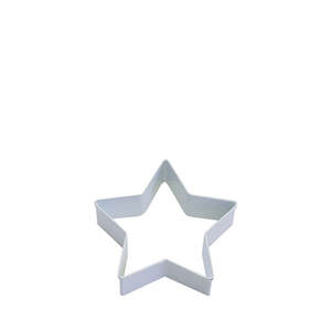 Star Shaped Cutter 9cm White - D.Line