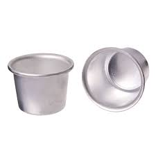 Aluminium Cup 8cm x 6cm