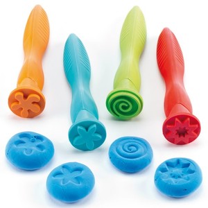 Other Tools: Soft Grip Pattern Stampers - 4pc - Anthony Peters