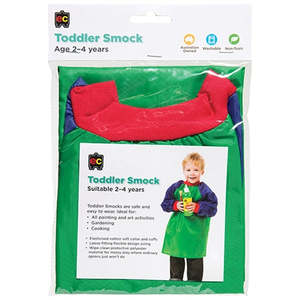 EC Paint apron small with sleeves Green