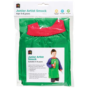 EC Paint apron large with sleeves - Green