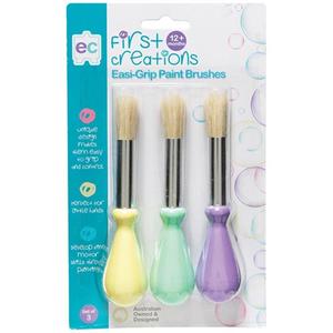 Paint Brushes: EC First Creations Easi-grip Paint Brushes