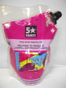 Fluorescent Magenta paint 1.5lt - 5 Star