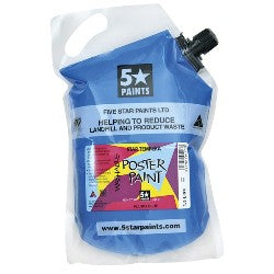 Fluorescent Blue paint 1.5lt - 5 Star