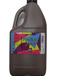 Tempera Liquid Paints: Tempera paint brown 2lt