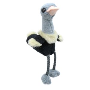 Finger Puppets: Finger Puppet Ostrich - The Puppet Company
