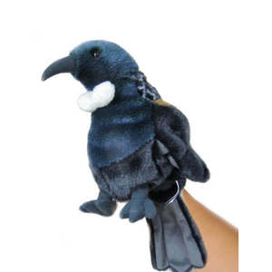 New Zealand Hand: Tui Hand Puppet with Sound - Antics