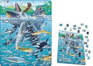 Humpback Whales Puzzle 140pc - Larsen