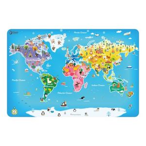 World Map Puzzle 48pc - Classic World