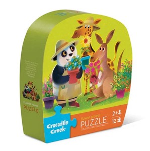 Flower Power Puzzle 12pc - Crocodile Creek