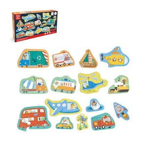 Wheels and Wonder Puzzles - Hape