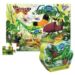 Backyard Bugs Shaped Box Puzzle 36pc - Crocodile Creek