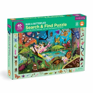 Bugs & Butterflies 64pc Puzzle - Mudpuppy