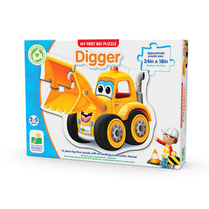 My First Big Puzzle Digger 12pc - Learning Journey