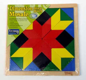 Mosaic 5 Colours Block Board