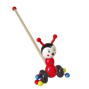 Pull Alongs: Push along Ladybug - Fun Factory