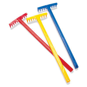 Rake - medium hard plastic - Dantoy