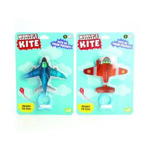 Mini Plane Kite 4 Asstd - World's Smallest