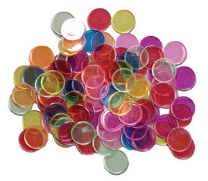 Magnetic counting chips (100pc)