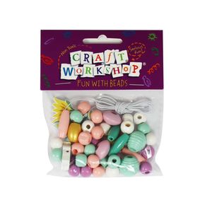 Collage: Bead Bracelet DIY with Butterfly 53pc - Craft Workshop