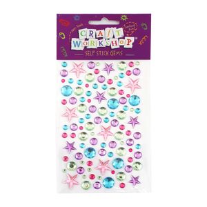 Gems Pastel Self-adhesive Assorted - Craft Workshop