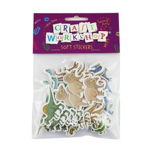 Soft Stickers - Dinosaurs 9 asst 36pc