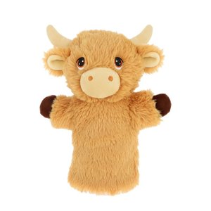 Shaggy Cow Hand Puppet- Keeleco