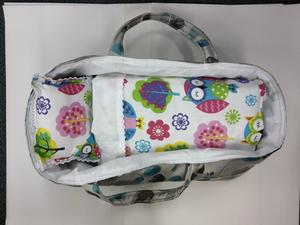Doll's Carry Cot with Bedding