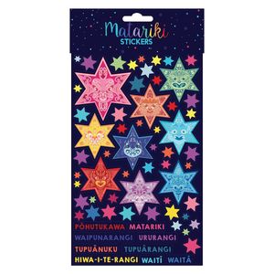 Collage: Matariki Star Cluster Stickers