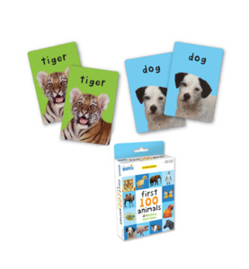 First 100 Animals Matching Card Game - Briarpatch