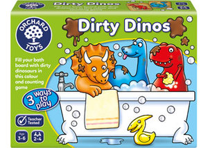 Games: Dirty Dinos - Orchard Toys