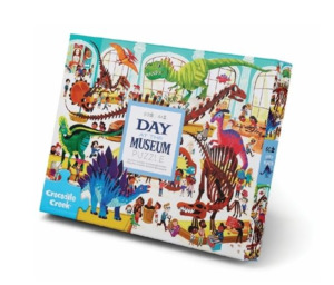 Puzzles: Day at the Museum - Dino 60pc - Crocodile Creek