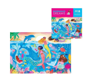 Mermaid Dreams Floor Puzzle 48pc - Crocodile Creek