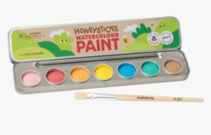 Painting: Honeysticks Natural Watercolour Paints 7pk