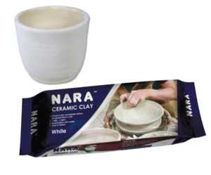 Ceramic Clay White 500g - Nara