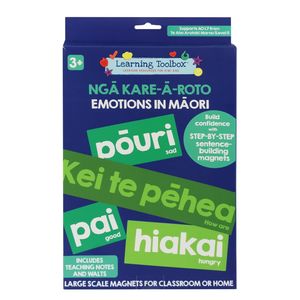 Maori Resources: Magnetic Māori Emotions in Box- Learning Toolbox