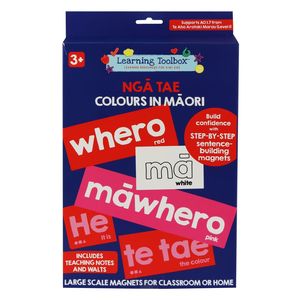 Maori Resources: Magnetic Māori Colours in Box- Learning Toolbox