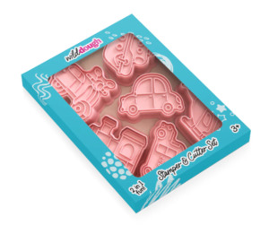 Playdough: Stamper & Cutter Set, Transport - Wild Dough