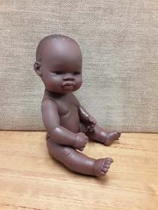 Doll -  Girl African 32cm Miniland