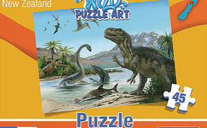 NZ Dinosaurs 45pc Boxed Puzzle - Southern Skies
